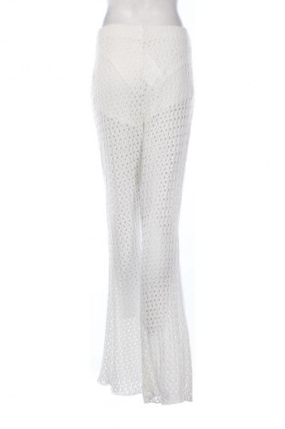 Damskie spodnie Bershka, Rozmiar XL, Kolor Biały, Cena 18,99 zł