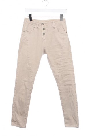 Pantaloni de femei Please, Mărime S, Culoare Bej, Preț 34,99 Lei