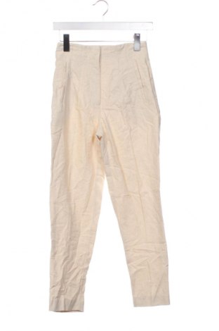 Damenhose Zara, Größe XS, Farbe Beige, Preis 21,99 €