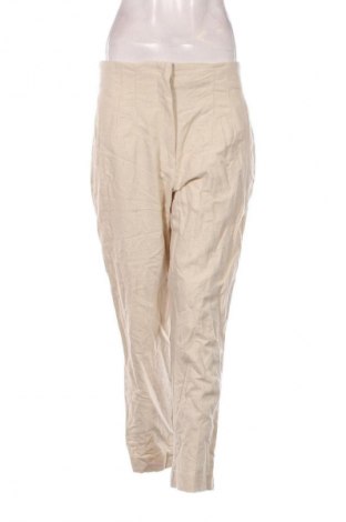 Damenhose Zara, Größe L, Farbe Beige, Preis 12,99 €
