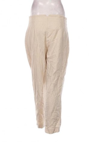 Damenhose Zara, Größe L, Farbe Beige, Preis 12,99 €