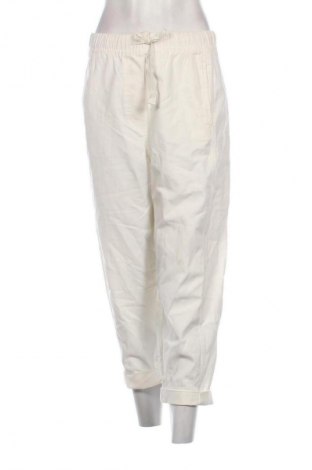 Дамски панталон Zara, Размер L, Цвят Бял, Цена 12,27 €