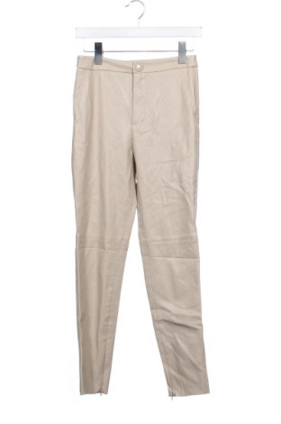 Dámské kalhoty  Zara, Velikost XS, Barva Béžová, Cena  199,00 Kč