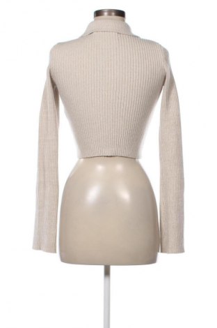 Damski sweter Bershka, Rozmiar S, Kolor Beżowy, Cena 26,79 zł