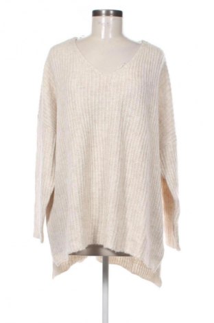 Dámsky pulóver C&A, Veľkosť XXL, Farba Kremová, Cena  5,00 €