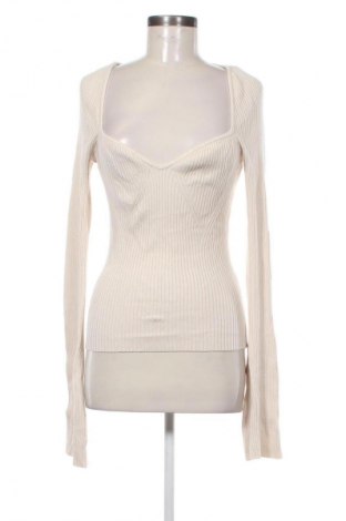 Damenpullover H&M, Größe L, Farbe Ecru, Preis 15,99 €