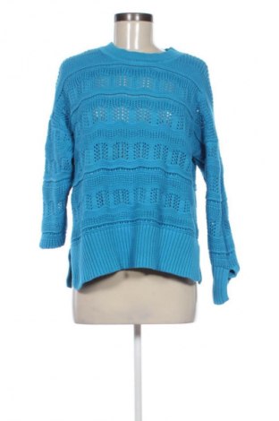Damenpullover Lands' End, Größe M, Farbe Blau, Preis 7,99 €