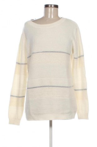 Damenpullover Laura Torelli, Größe M, Farbe Weiß, Preis 8,99 €