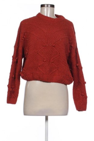 Дамски пуловер Pull&Bear, Размер S, Цвят Кафяв, Цена 5,11 €