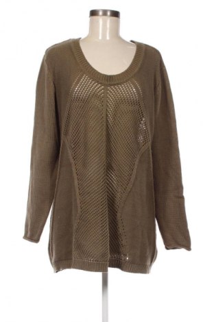 Γυναικείο πουλόβερ Sheego, Μέγεθος XXL, Χρώμα Πράσινο, Τιμή 7,99 €