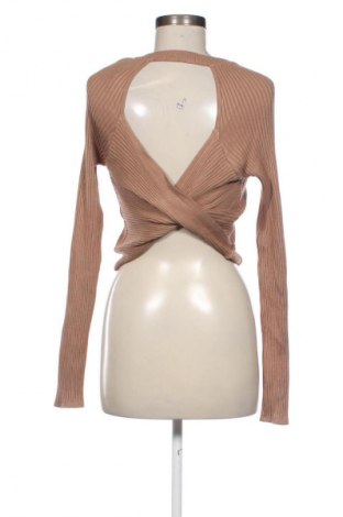 Γυναικείο πουλόβερ Sinsay, Μέγεθος L, Χρώμα  Μπέζ, Τιμή 5,11 €