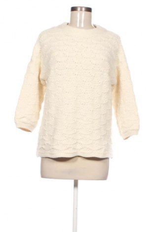 Damenpullover Stefanel, Größe S, Farbe Ecru, Preis 29,24 €