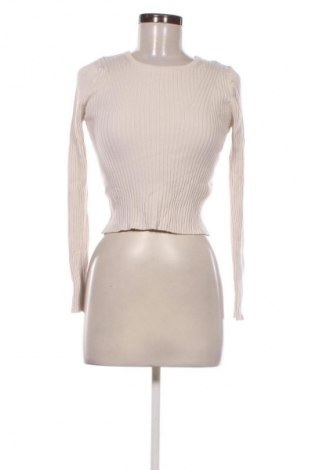 Damenpullover Stradivarius, Größe S, Farbe Ecru, Preis 9,99 €