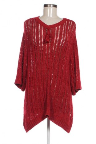 Női pulóver Ulla Popken, Méret XL, Szín Piros, Ár 1 899 Ft