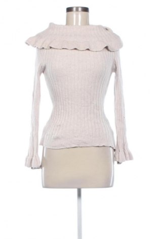 Damenpullover Unbranded, Größe M, Farbe Beige, Preis 11,99 €