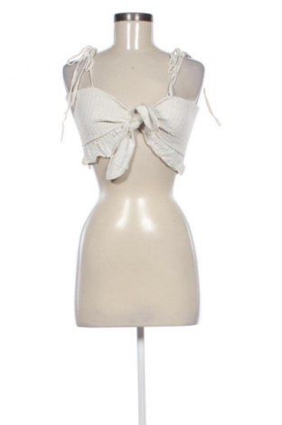Dámský top Bershka, Velikost M, Barva Krémová, Cena  239,00 Kč