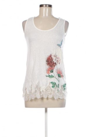 Damentop Desigual, Größe L, Farbe Weiß, Preis 31,99 €