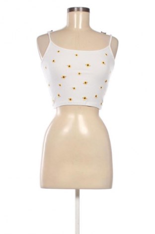 Γυναικείο τοπ Pull&Bear, Μέγεθος M, Χρώμα Λευκό, Τιμή 5,99 €