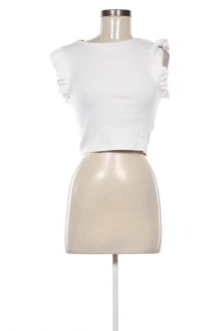 Damski top Sinsay, Rozmiar M, Kolor Biały, Cena 27,40 zł