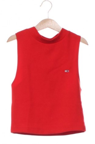 Γυναικείο τοπ Tommy Jeans, Μέγεθος XS, Χρώμα Κόκκινο, Τιμή 14,99 €, #134448688