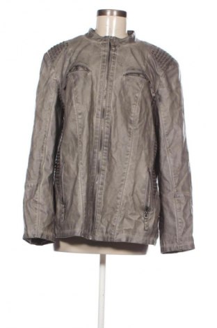 Dámská kožená bunda  C&A, Velikost XXL, Barva Šedá, Cena  329,00 Kč