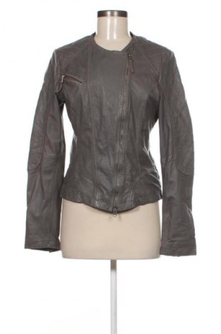 Дамско кожено яке Montgomery, Размер M, Цвят Сив, Цена 48,57 €