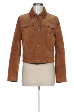 Damen Lederjacke Orsay, Größe M, Farbe Orange, Preis € 45,99