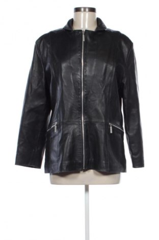 Дамско кожено яке Unbranded, Размер XL, Цвят Черен, Цена 40,39 €