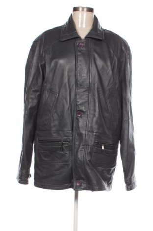 Damen Lederjacke Unbranded, Größe XXL, Farbe Blau, Preis 19,99 €