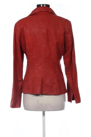 Дамско кожено яке Vera Varelli, Размер M, Цвят Червен, Цена 30,25 €