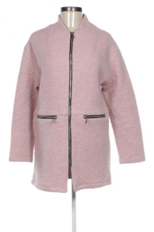 Damenmantel Bershka, Größe S, Farbe Aschrosa, Preis 17,25 €