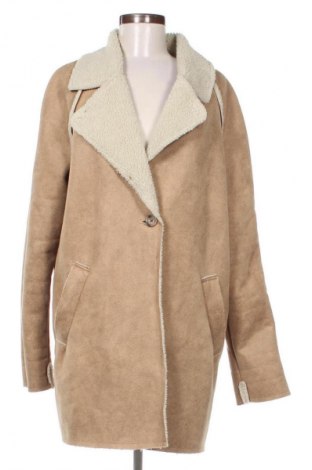 Damenmantel Mango, Größe L, Farbe Beige, Preis 47,99 €