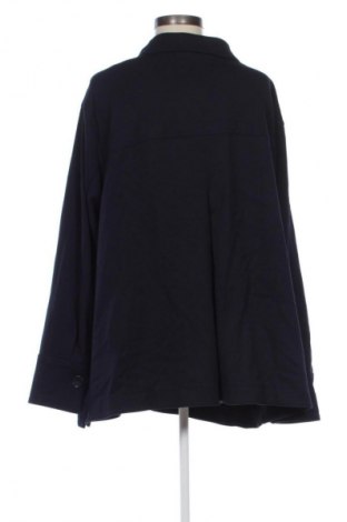 Damski płaszcz Samoon, Rozmiar 3XL, Kolor Niebieski, Cena 67,99 zł