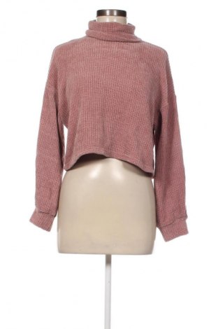 Damen Rollkragen Bershka, Größe XS, Farbe Rosa, Preis 1,99 €