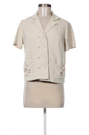 Damen Blazer Unbranded, Größe L, Farbe Ecru, Preis 6,99 €