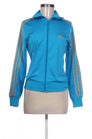 Damen Sportoberteil Adidas, Größe M, Farbe Blau, Preis € 29,99