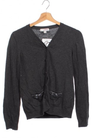 Kinder Strickjacke Alive, Größe 13-14y/ 164-168 cm, Farbe Grau, Preis 1,99 €