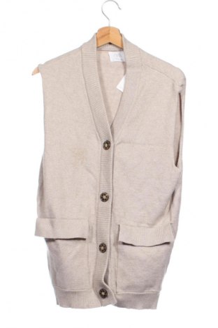Kinder Strickjacke Zara, Größe 12-13y/ 158-164 cm, Farbe Beige, Preis 9,76 €