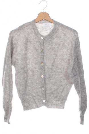 Kinder Strickjacke Zara, Größe 10-11y/ 146-152 cm, Farbe Grau, Preis 3,99 €