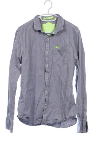 Kinderhemd Superdry, Größe 15-18y/ 170-176 cm, Farbe Blau, Preis 3,99 €