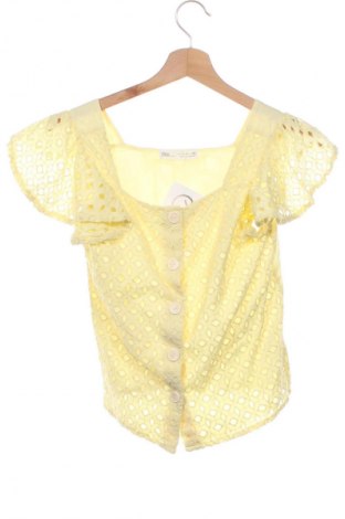 Dětská košile  Zara, Velikost 10-11y/ 146-152 cm, Barva Žlutá, Cena  109,00 Kč