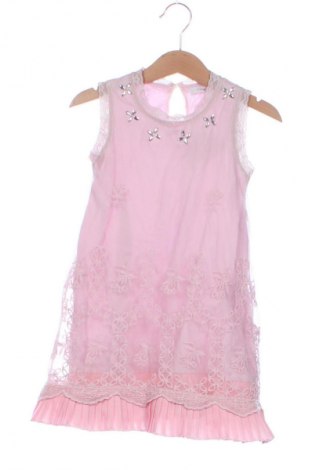 Детска рокля Overkids, Размер 3-4y/ 104-110 см, Цвят Розов, Цена 5,00 €