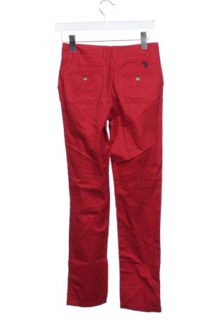 Gyerek nadrág U.S. Polo Assn., Méret 14-15y / 168-170 cm, Szín Piros, Ár 3 199 Ft