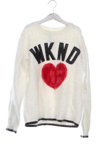 Gyerek pulóver Here+There, Méret 12-13y / 158-164 cm, Szín Fehér, Ár 2 709 Ft