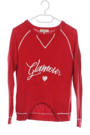 Gyerek pulóver TWINSET, Méret 15-18y / 170-176 cm, Szín Piros, Ár 4 499 Ft