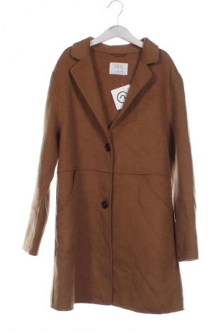 Детско палто Zara, Размер 12-13y/ 158-164 см, Цвят Кафяв, Цена 10,22 €