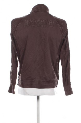 Herren Shirt Napapijri, Größe M, Farbe Braun, Preis € 34,99