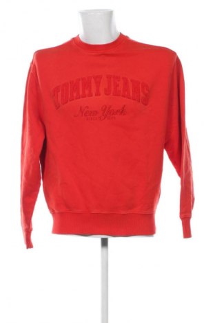 Herren Shirt Tommy Jeans, Größe S, Farbe Rot, Preis 24,99 €, #134421575