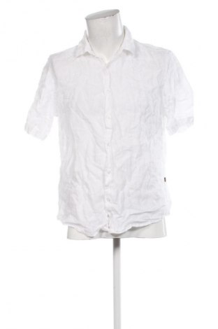 Ανδρικό πουκάμισο BOSS, Μέγεθος L, Χρώμα Λευκό, Τιμή 45,99 €