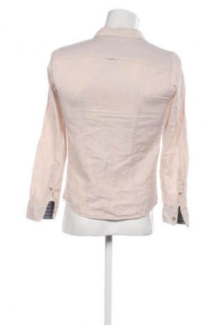 Мъжка риза Bershka, Размер S, Цвят Бежов, Цена 2,55 €